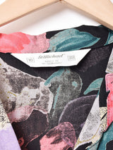 ドイツ製 ベルト付き 総柄ワンピース