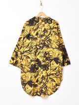 アメリカ製 オープンカラー ロングシャツ