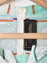 ベルト付き 長袖ボウタイワンピース