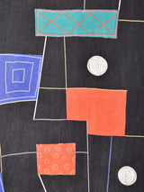 総柄 長袖シャツ