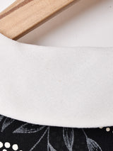 花柄 長袖ワンピース