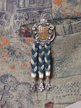 デザインクリップ付き スーツベスト