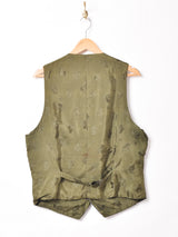 デザインクリップ付き スーツベスト