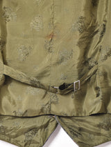 デザインクリップ付き スーツベスト