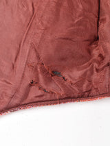 切り替えデザイン ウールベスト