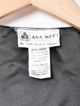 総柄 ビーズ装飾 ベスト