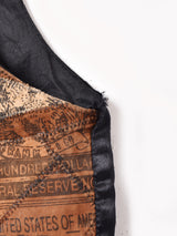 パッチワーク スエードベスト