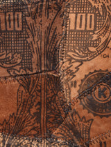 パッチワーク スエードベスト