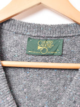 アメリカ製 ケーブル ミックスニットベスト