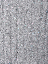 アメリカ製 ケーブル ミックスニットベスト