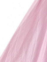 ワンポイント 長袖 シルクシャツ