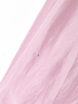 ワンポイント 長袖 シルクシャツ