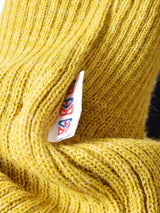 ニット アームウォーマー マスタード/ロング