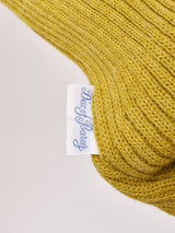 ニット アームウォーマー マスタード/ロング