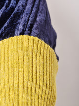 ニット アームウォーマー マスタード/ロング
