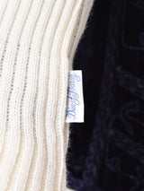 ニット アームウォーマー ホワイト