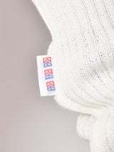 ニット アームウォーマー ホワイト