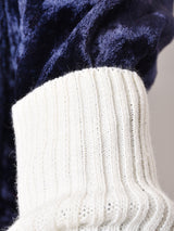 ニット アームウォーマー ホワイト
