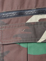 カモフラージュ柄 中綿入り ベスト