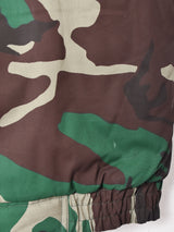 カモフラージュ柄 中綿入り ベスト