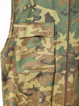 カモフラージュ柄 内ボアベスト