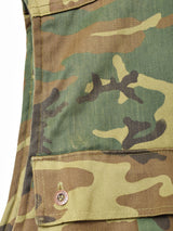 カモフラージュ柄 内ボアベスト