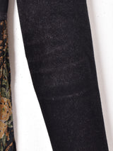 アメリカ製 花柄 切り替えデザイン 長袖ワンピース