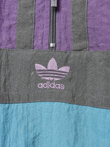 adidas プルオーバー ナイロンジャケット