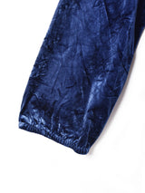 シャーリング ベロア 長袖ワンピース