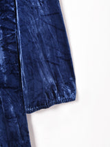 シャーリング ベロア 長袖ワンピース