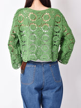 【4色展開】Meridianクロシェカーディガン