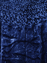 シャーリング ベロア 長袖ワンピース