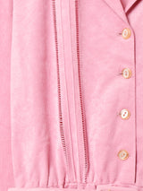 アメリカ製 ベルト付き オープンカラー 長袖ワンピース