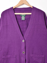 2ポケット スウェットカーディガン