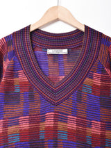 アメリカ製 総柄セーター