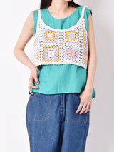 【2色展開】Meridian グラニースクエア ビスチェ