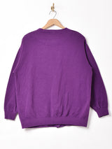 2ポケット スウェットカーディガン