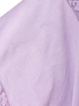 後染め 半袖 コットンナイティドレス