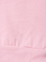 パステルトーン 刺繍 スウェットシャツ