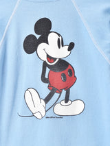 ミッキーマウス プリントスウェットシャツ