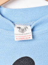 ミッキーマウス プリントスウェットシャツ