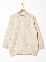 arancrafts ミックス アランセーター