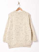 arancrafts ミックス アランセーター