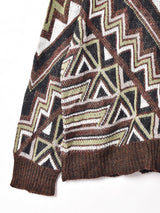 アメリカ製 総柄セーター