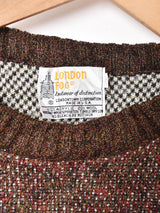 アメリカ製 総柄セーター