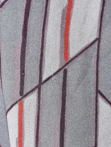 西ドイツ製 総柄 長袖 シアーシャツ