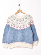 ノルディック風デザイン セーター