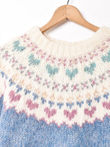 ノルディック風デザイン セーター