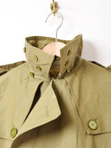 スペイン軍 フード付き トレンチコート