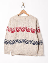 アメリカ製 ミックスセーター